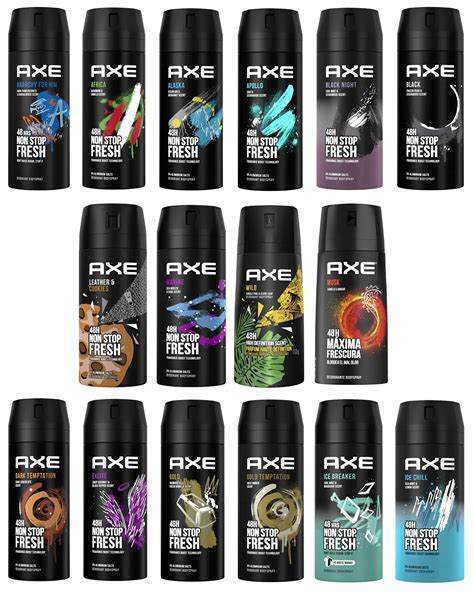 all axe scents list.